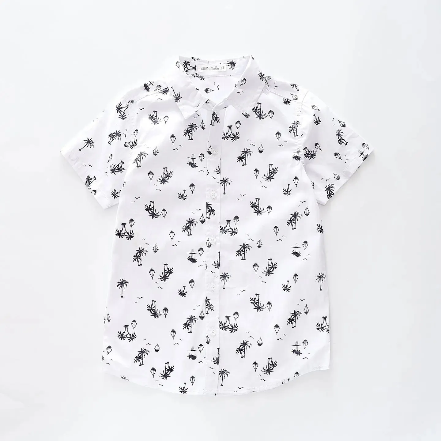 Tropical Collared Shirt