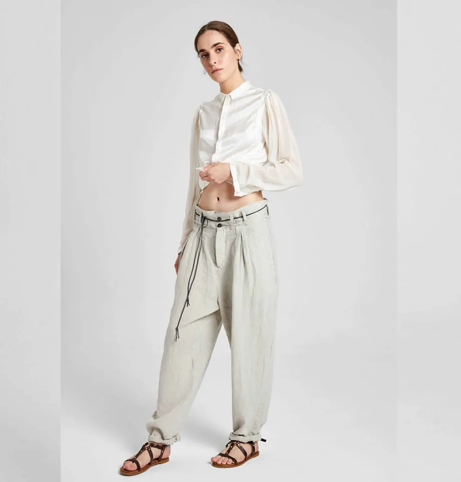 Umit Unal Unisex Linen Trousers U209