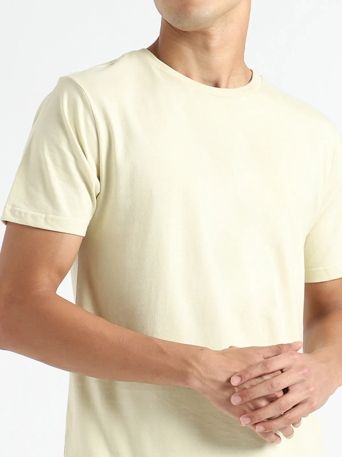 Unisex Organic Cotton T-Shirt Turmeric Yellow