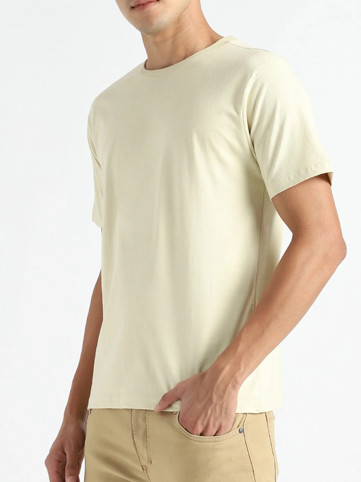 Unisex Organic Cotton T-Shirt Turmeric Yellow