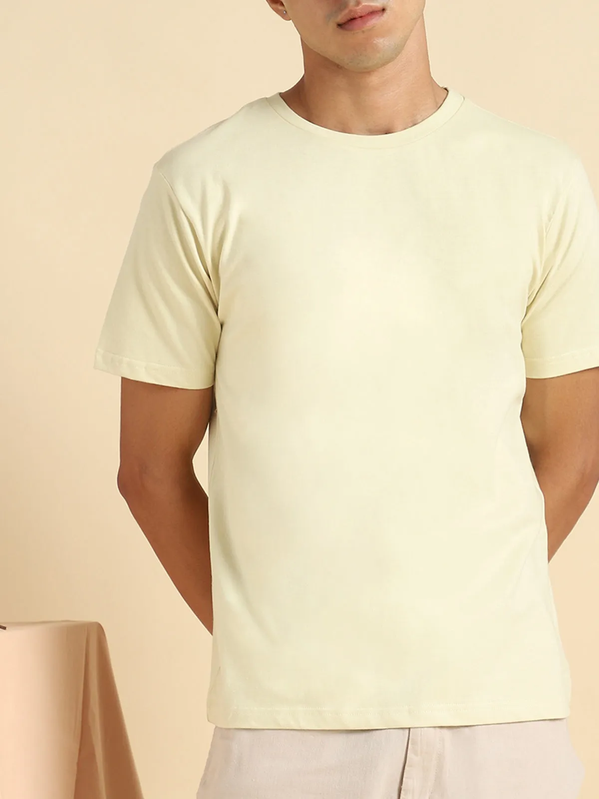 Unisex Organic Cotton T-Shirt Turmeric Yellow