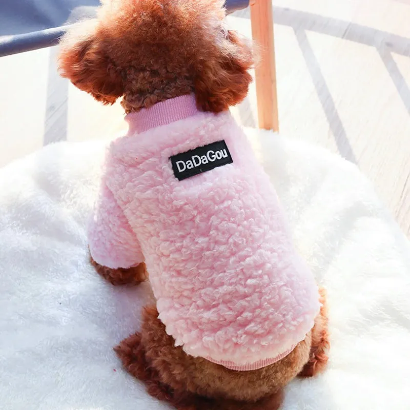 Warm Winter Sweater Jackets for Small Dogs