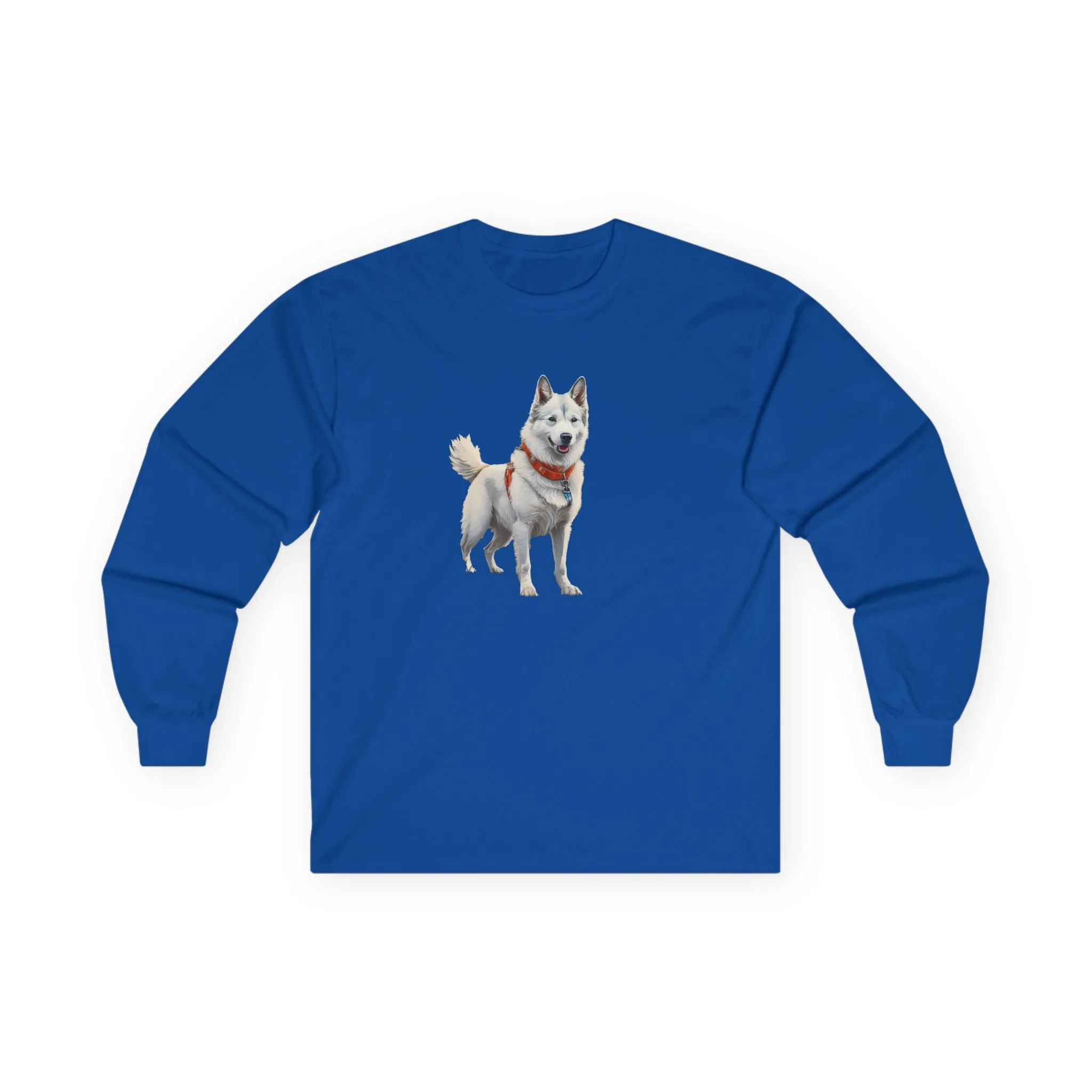 Yakutian Laika Unisex Classic Cotton Long Sleeve Tee