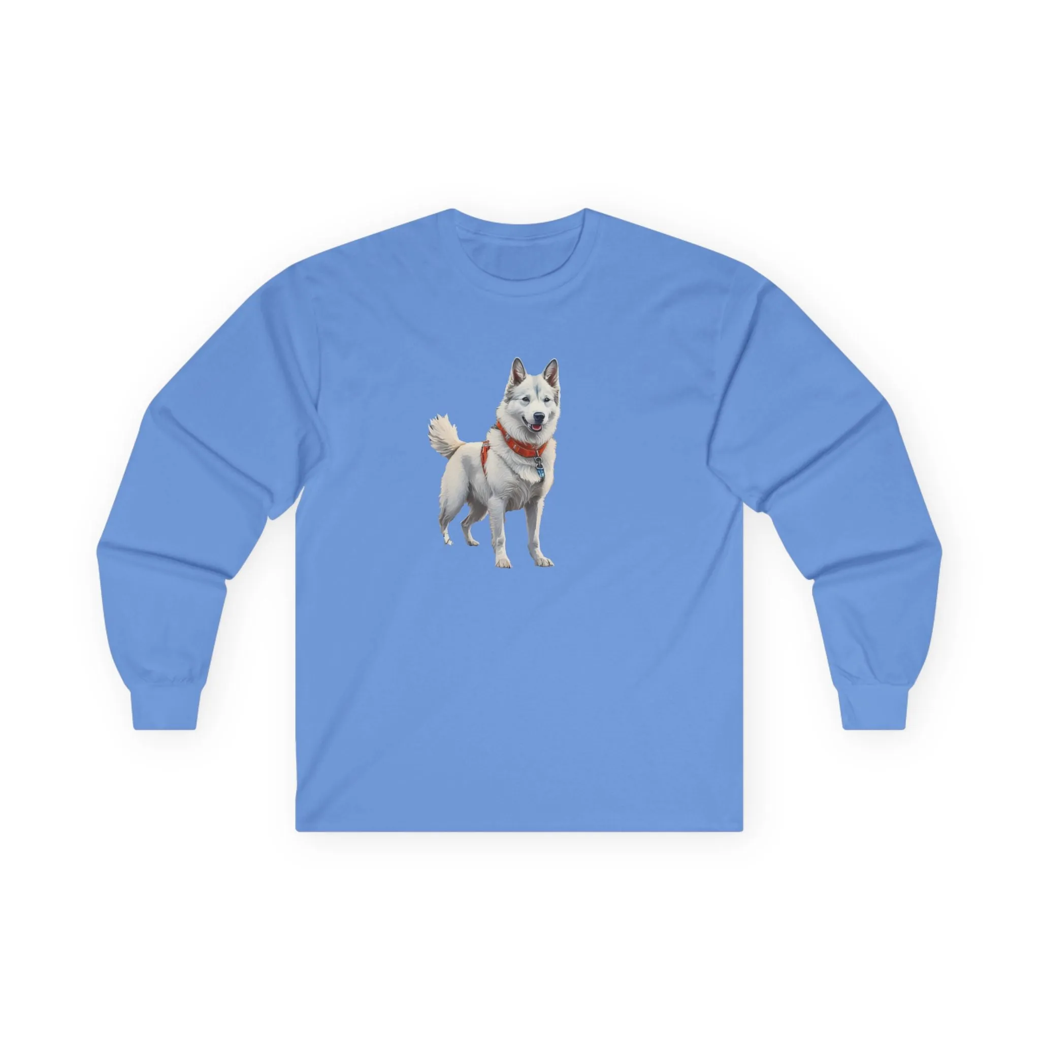 Yakutian Laika Unisex Classic Cotton Long Sleeve Tee