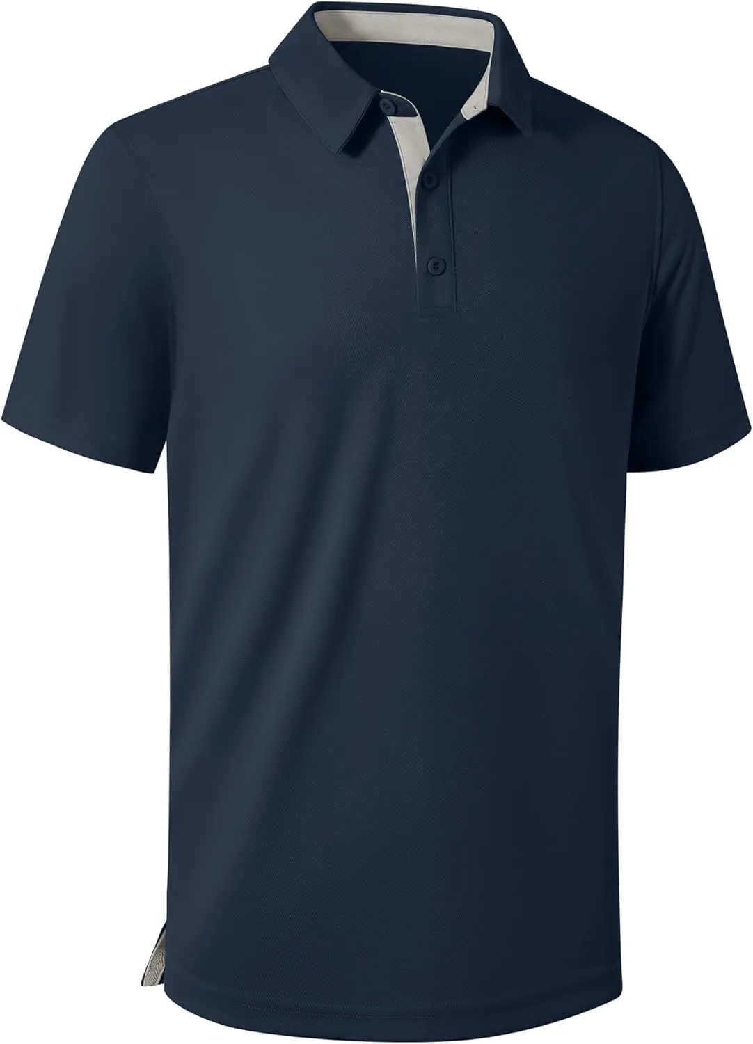 ZITY Mens Golf Shirts Short Sleeve Polo Performance Moisture Wicking Dry Fit Collared Shirts for Casual Bussiness